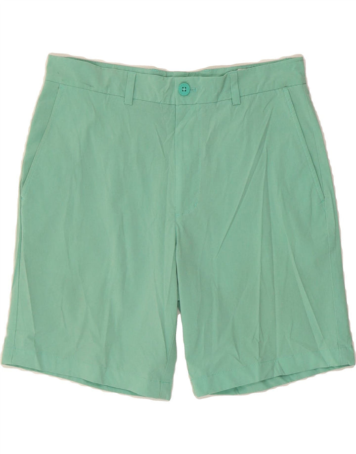 VINEYARD VINES Mens Performance Chino Shorts W32 Medium Green Polyester Vintage Vineyard Vines and Second-Hand Vineyard Vines from Messina Hembry 