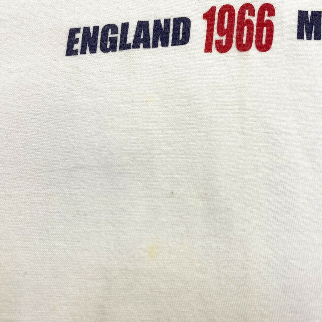 Bobby Moore England 1966 Wembley Tshirt | Vintage 90s Football Sports Legend VTG | Vintage Messina Hembry | Thrift | Second-Hand Messina Hembry | Used Clothing | Messina Hembry 