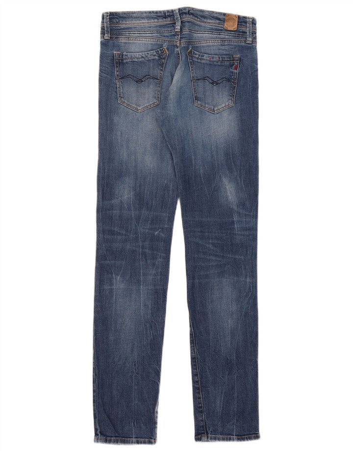 Replay Womens Skinny Jeans W29 L31 Blue