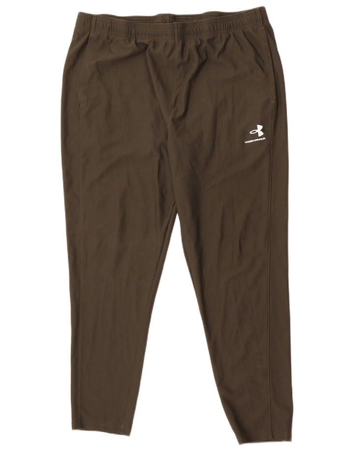 Under Armour Mens Tracksuit Trousers 2XL  Khaki