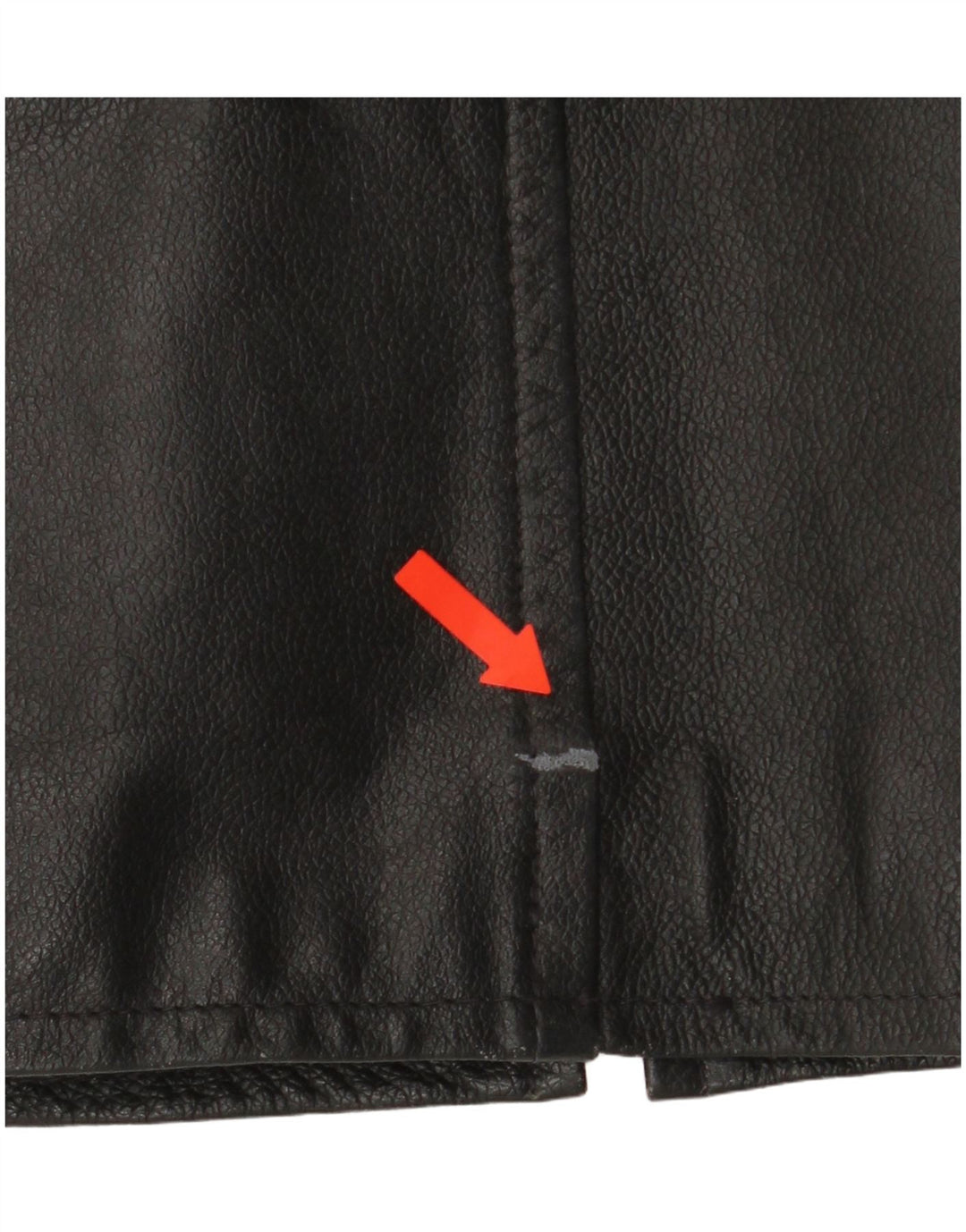 4 You Mens Leather Jacket UK 38 Medium Black Leather