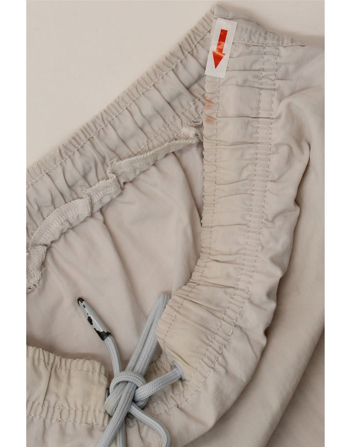 Zara Mens Swimming Shorts Large White Nylon