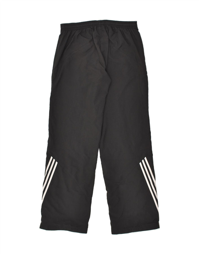 ADIDAS Girls Tracksuit Trousers 11-12 Years Black Polyester | Vintage Adidas | Thrift | Second-Hand Adidas | Used Clothing | Messina Hembry 