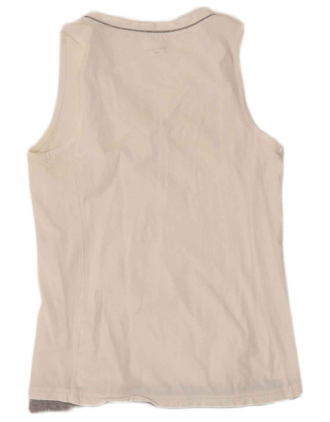 Champion Womens Vest Top UK 12 Medium White Colourblock