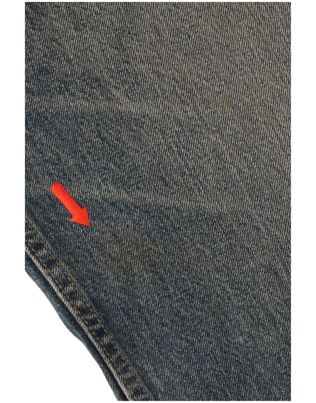 Lee Mens Relaxed Fit Straight Jeans  W36 L32 Blue Cotton