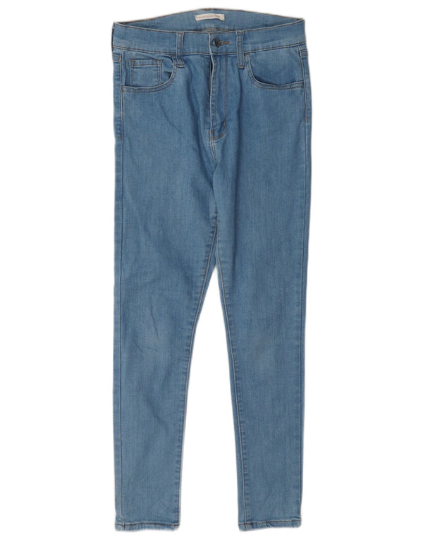 Levi's Womens 720 High Rise Super Skinny Jeans W30 L28 Blue Cotton