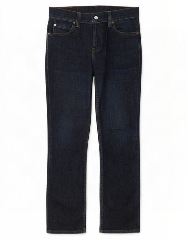Levi's Mens 511 Slim Jeans W33 L32 Navy Blue Cotton