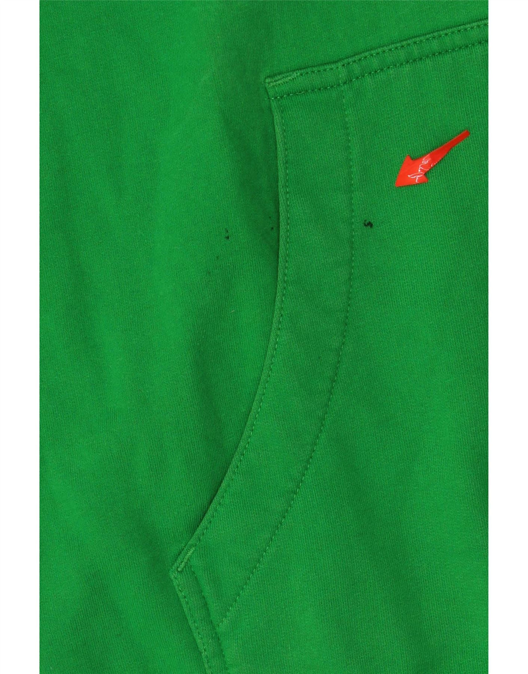 KAPPA Mens Graphic Hoodie Jumper Large Green Cotton