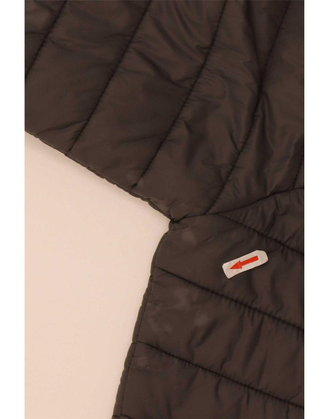 North Sails Mens Hooded Padded Jacket UK 36 Small Grey Nylon