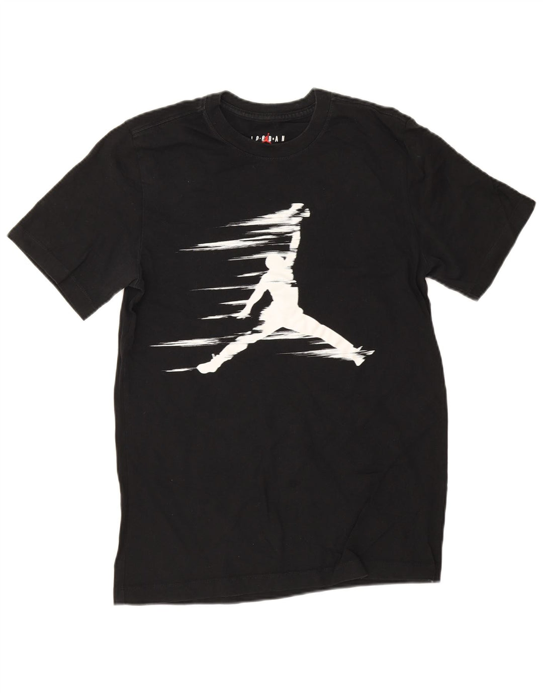 Jordan Mens Graphic T-Shirt Top Small Black Cotton