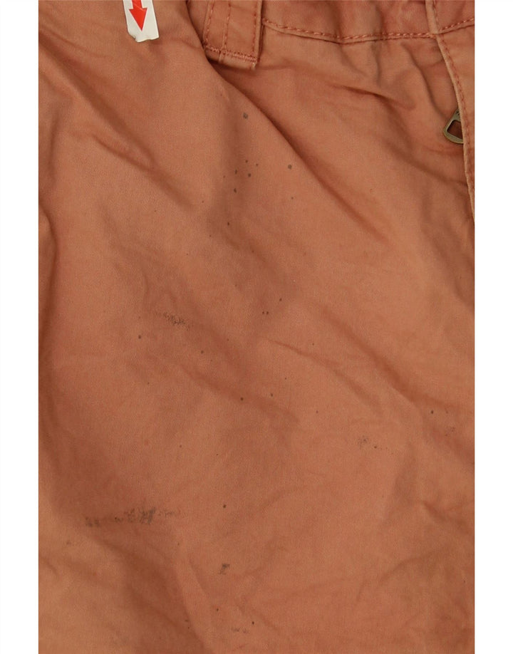 Fat Face Mens Chino Shorts W36 Large Orange Cotton