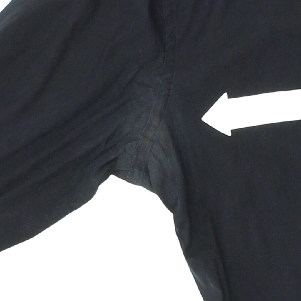 Prada Mens Black Button Up Stretchy Shirt | Vintage High End Luxury Designer VTG | Vintage Messina Hembry | Thrift | Second-Hand Messina Hembry | Used Clothing | Messina Hembry 