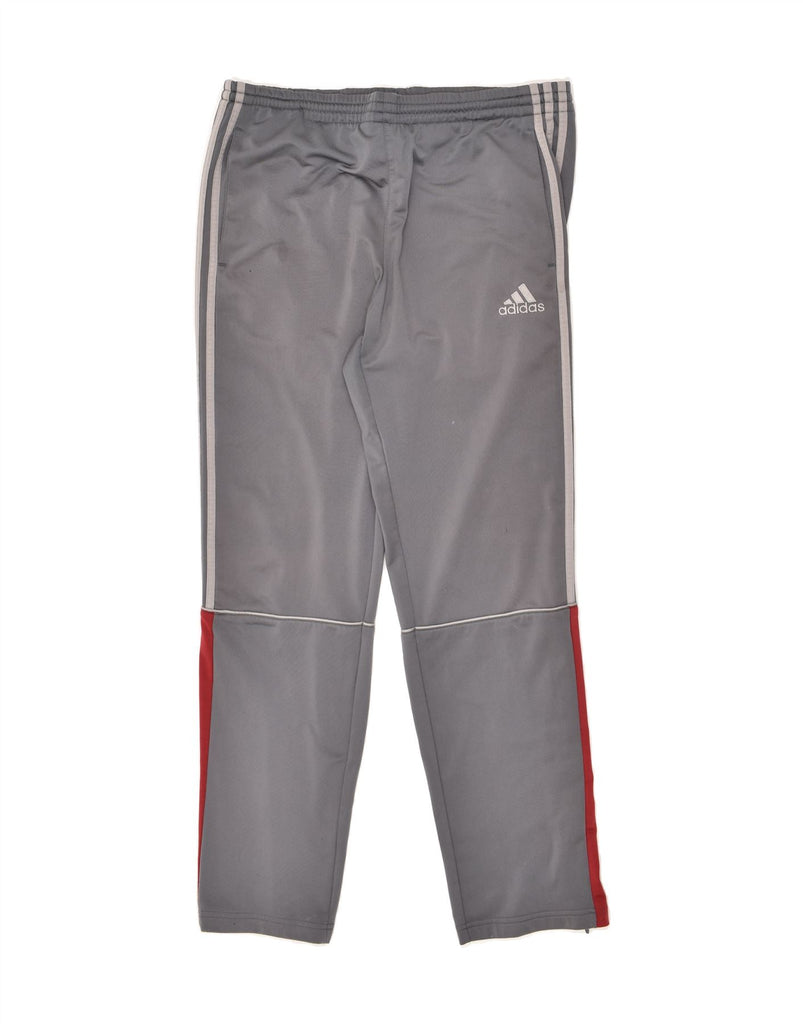 ADIDAS Mens Tracksuit Trousers UK 36/38 Small Grey Polyester | Vintage Adidas | Thrift | Second-Hand Adidas | Used Clothing | Messina Hembry 