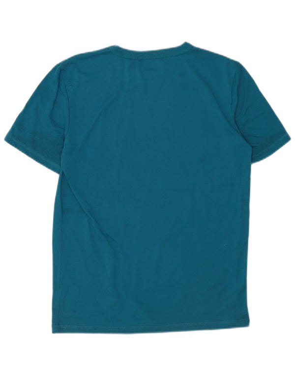 Eddie Bauer Boys T-Shirt Top 14-15 Years Large Blue Polyester