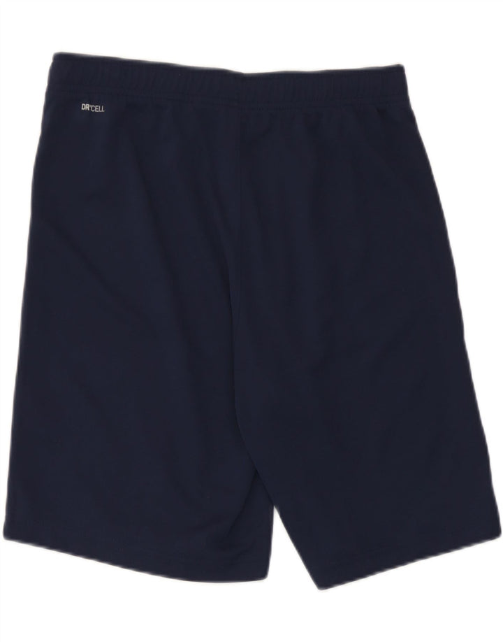 Puma Mens Sport Shorts Small Navy Blue Polyester