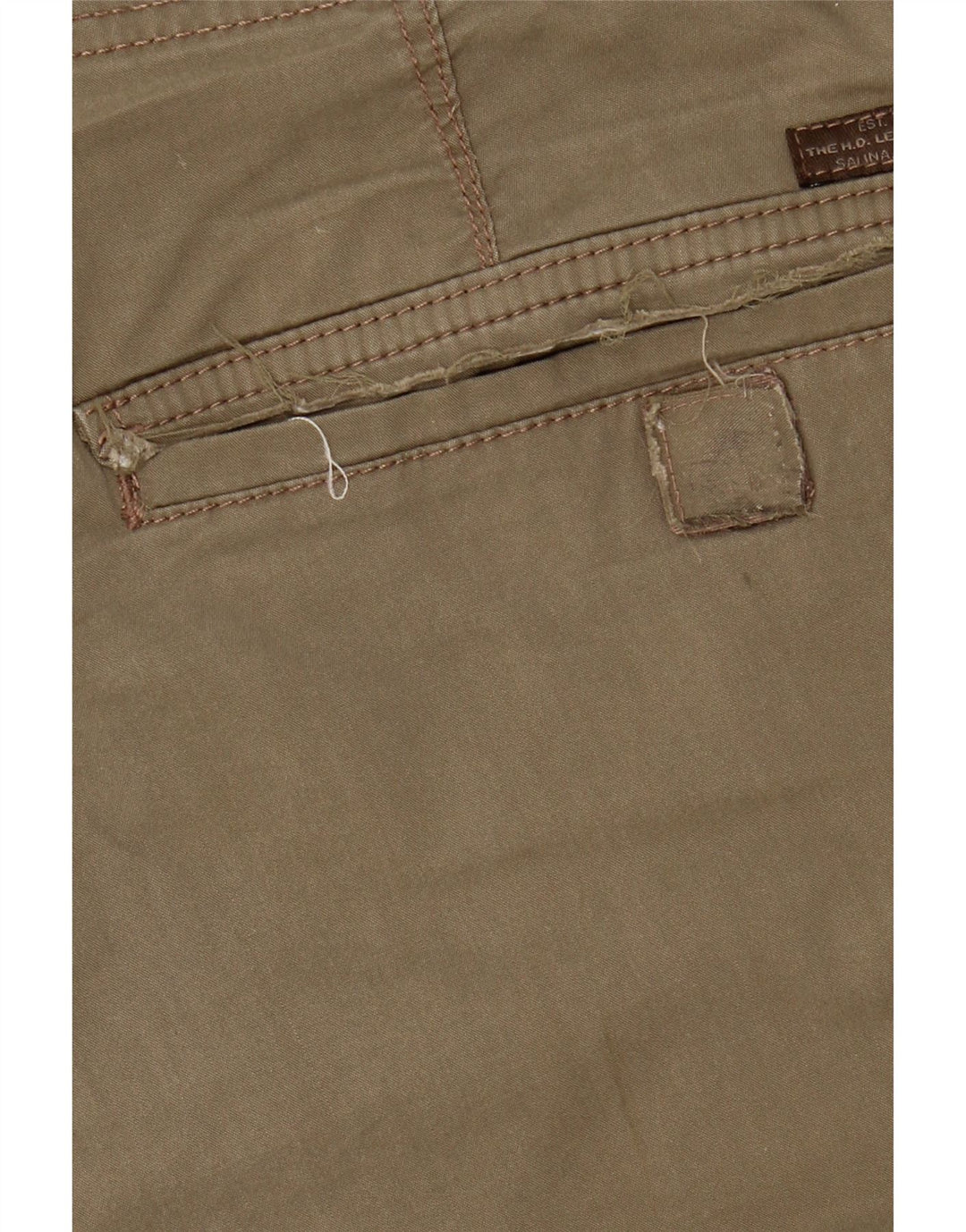 LEE Mens Kansas Cargo Shorts W33 Medium Khaki Cotton Vintage Lee and Second-Hand Lee from Messina Hembry 