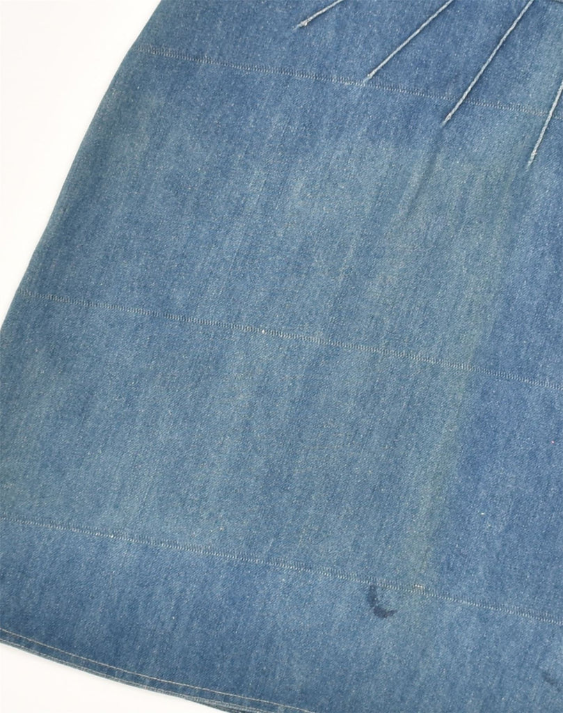 VINTAGE Womens Denim Skirt W22 2XS Blue Cotton | Vintage Vintage | Thrift | Second-Hand Vintage | Used Clothing | Messina Hembry 