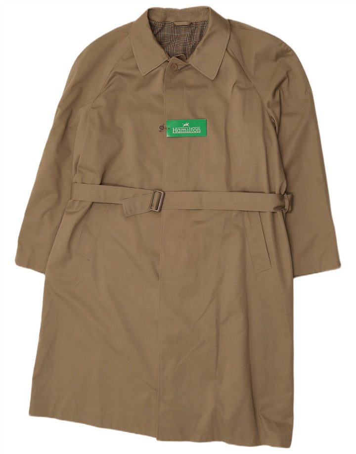 Hamilton Mens Raincoat IT 54 2XL Beige Classic