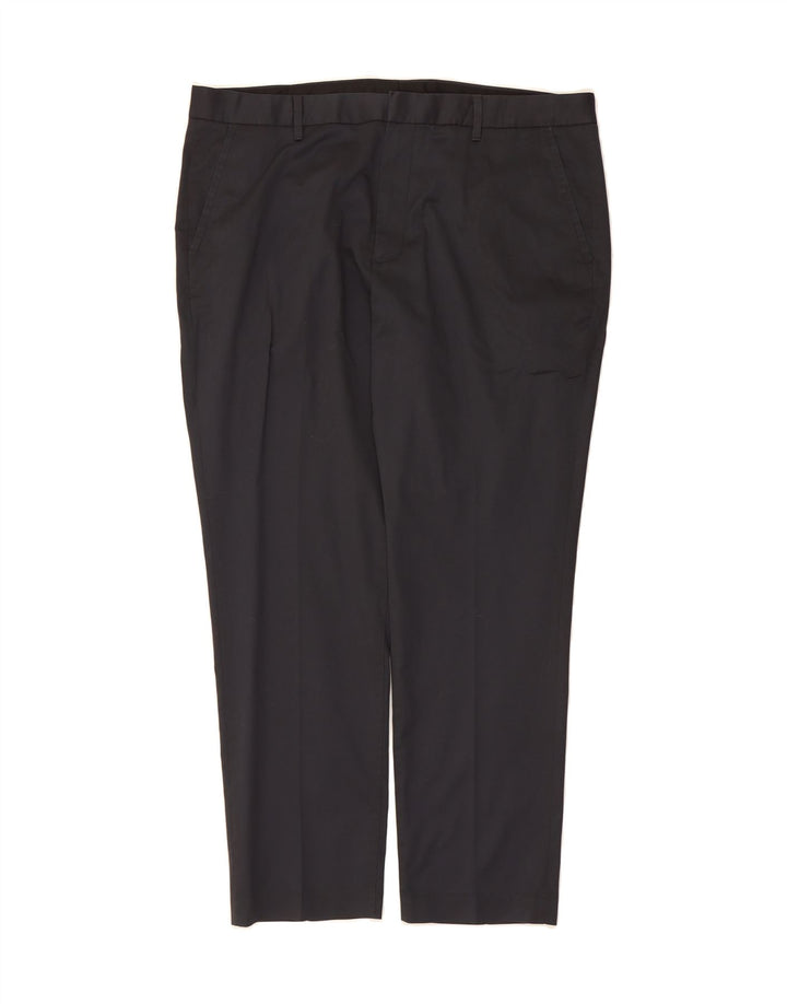 BONOBOS Mens Slim Chino Trousers W38 L30 Black Cotton Vintage BONOBOS and Second-Hand BONOBOS from Messina Hembry 