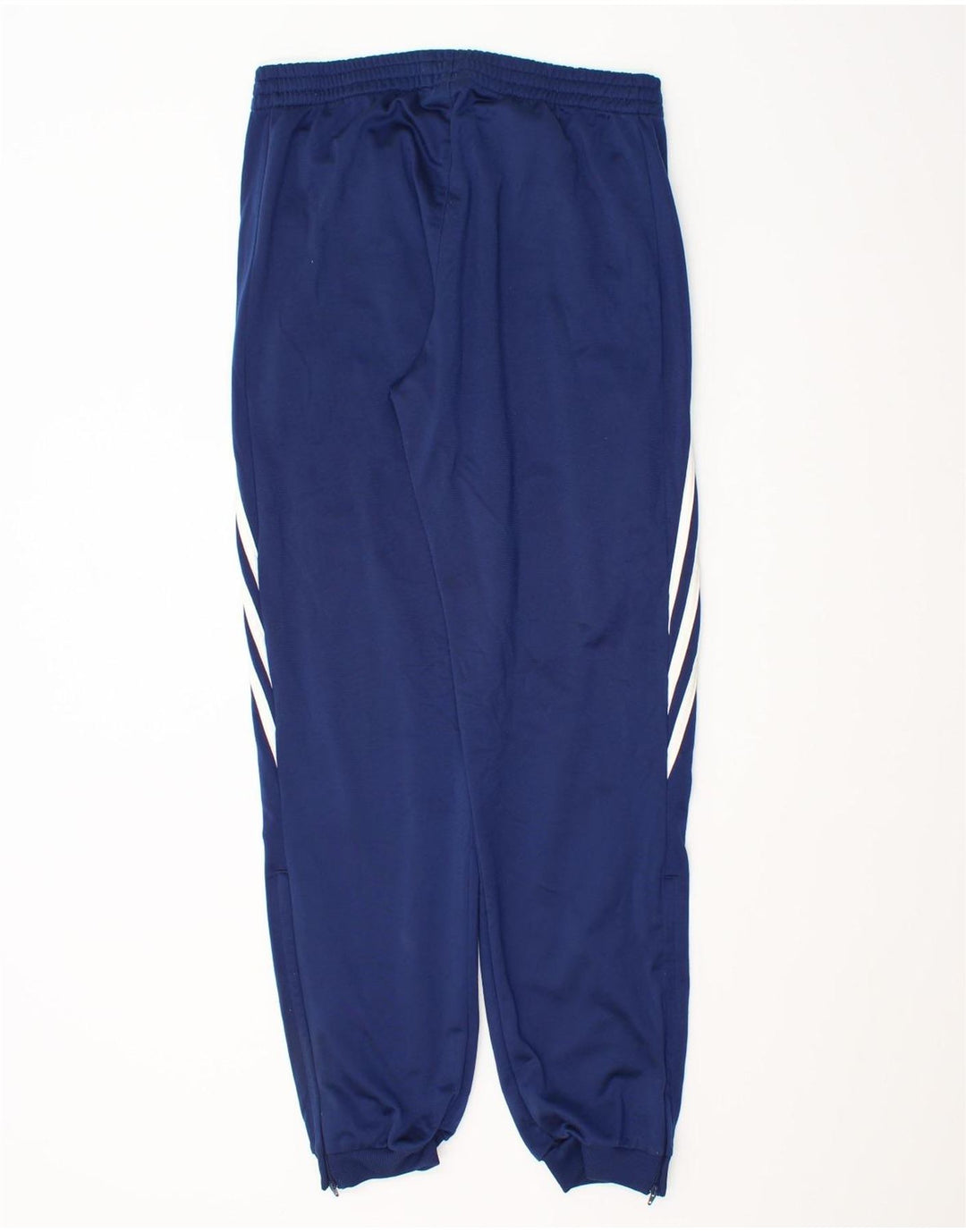 Adidas Mens Tracksuit Trousers Joggers Medium  Navy Blue Polyester
