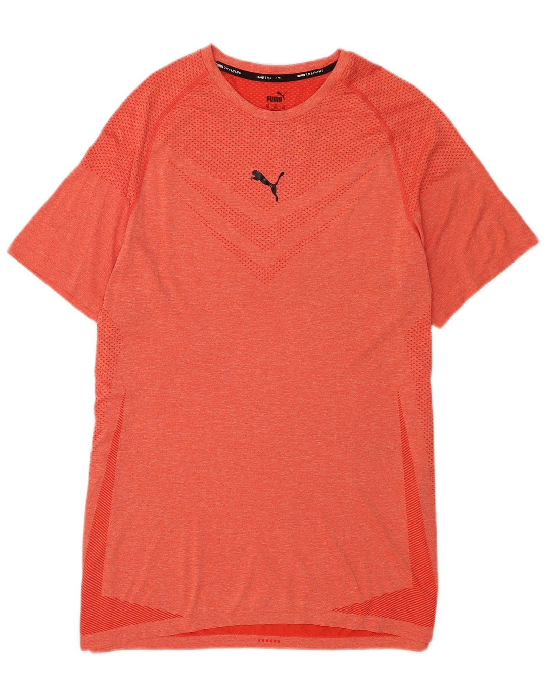 Puma Mens T-Shirt Top 2XL Red Flecked