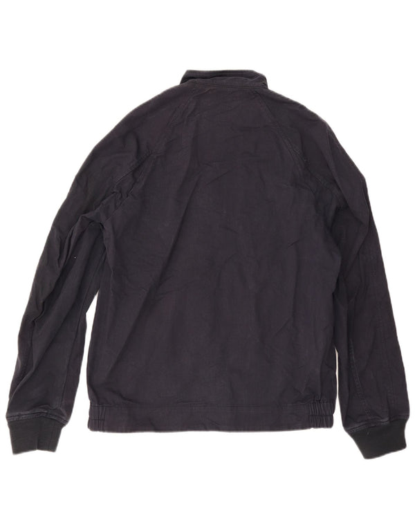 Paul Smith Mens Bomber Jacket Medium Navy Blue Cotton