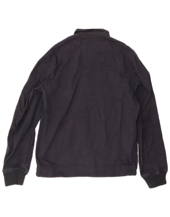 Paul Smith Mens Bomber Jacket Medium Navy Blue Cotton