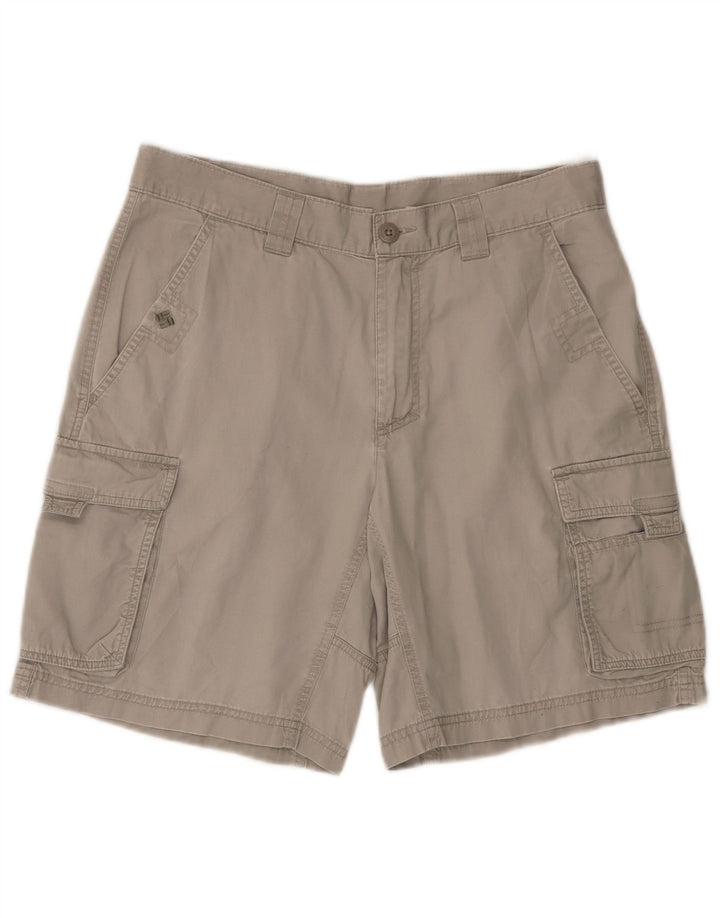 Columbia Mens Cargo Shorts W30 Medium Grey Cotton