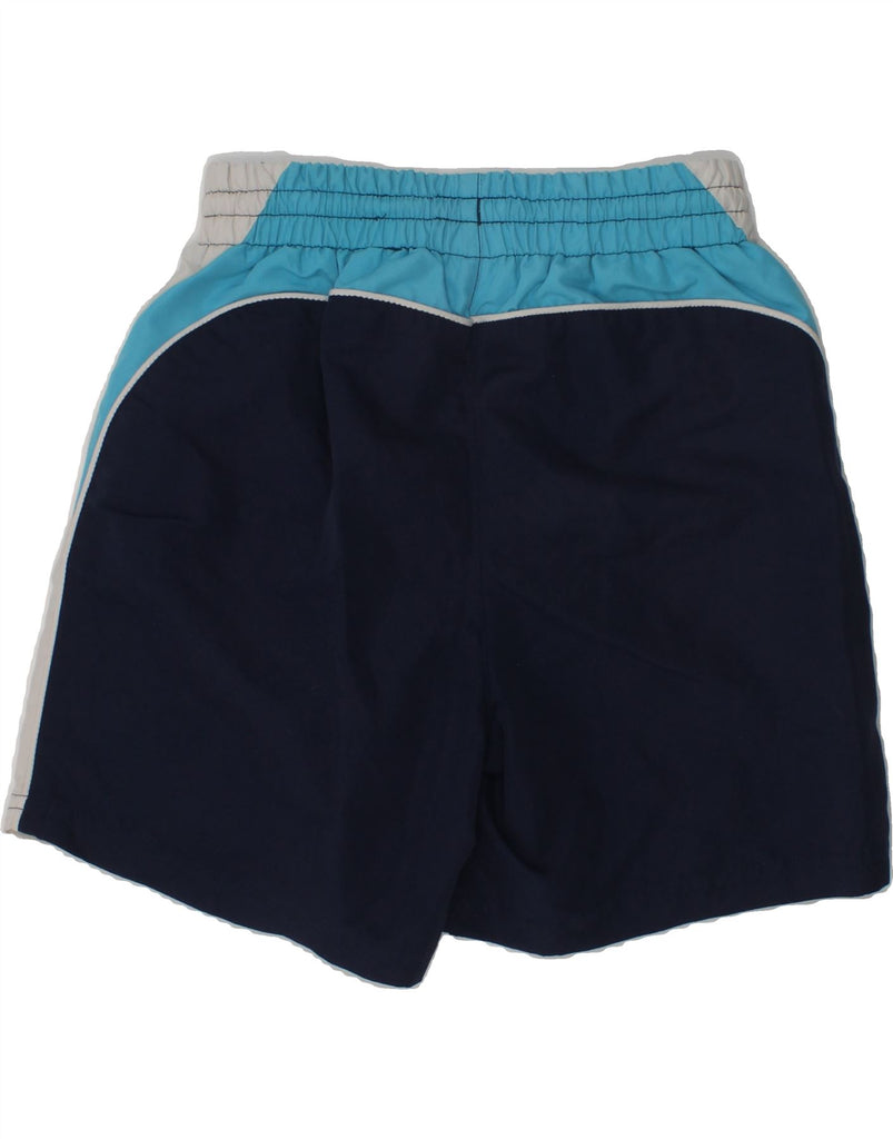 KAPPA Boys Sport Shorts 9-10 Years Navy Blue Colourblock | Vintage Kappa | Thrift | Second-Hand Kappa | Used Clothing | Messina Hembry 