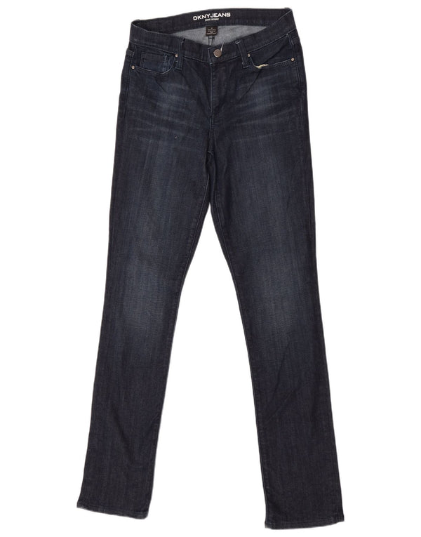 Dkny Womens Soho Skinny Jeans US 4 Small W26 L33 Navy Blue Cotton