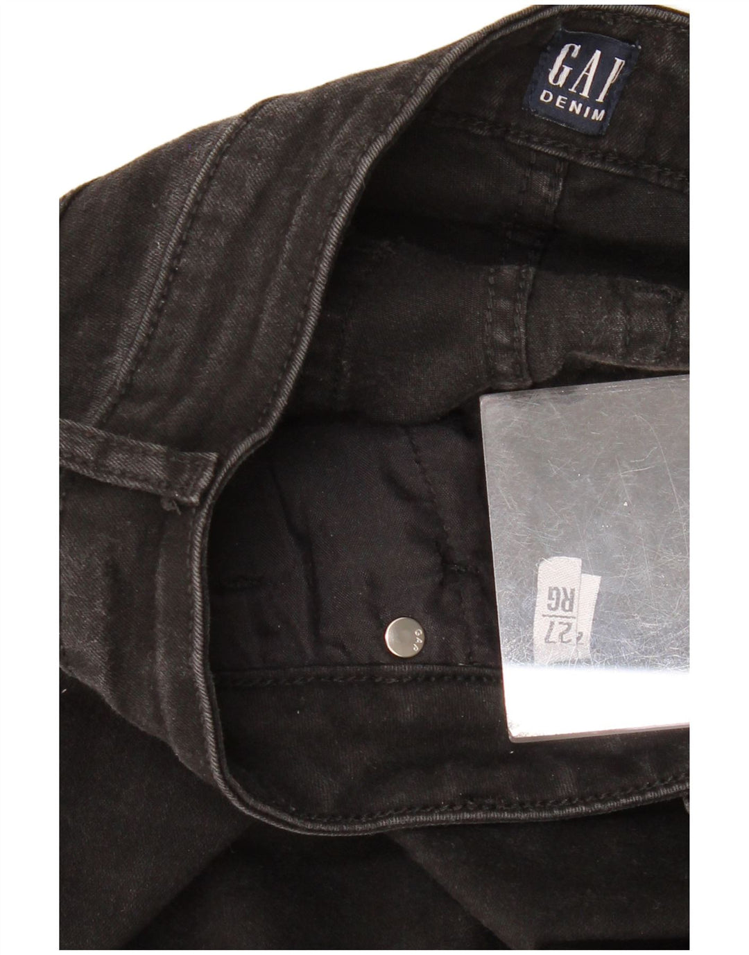 GAP Womens Skinny Jeans W27 L27  Black Cotton