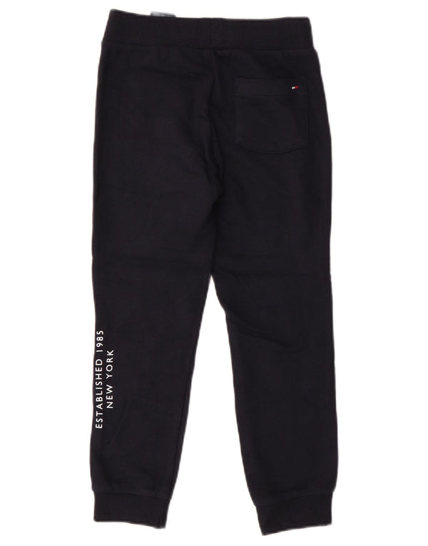 Tommy Hilfiger Boys Graphic Tracksuit Trousers Joggers 5-6 Years Navy Blue