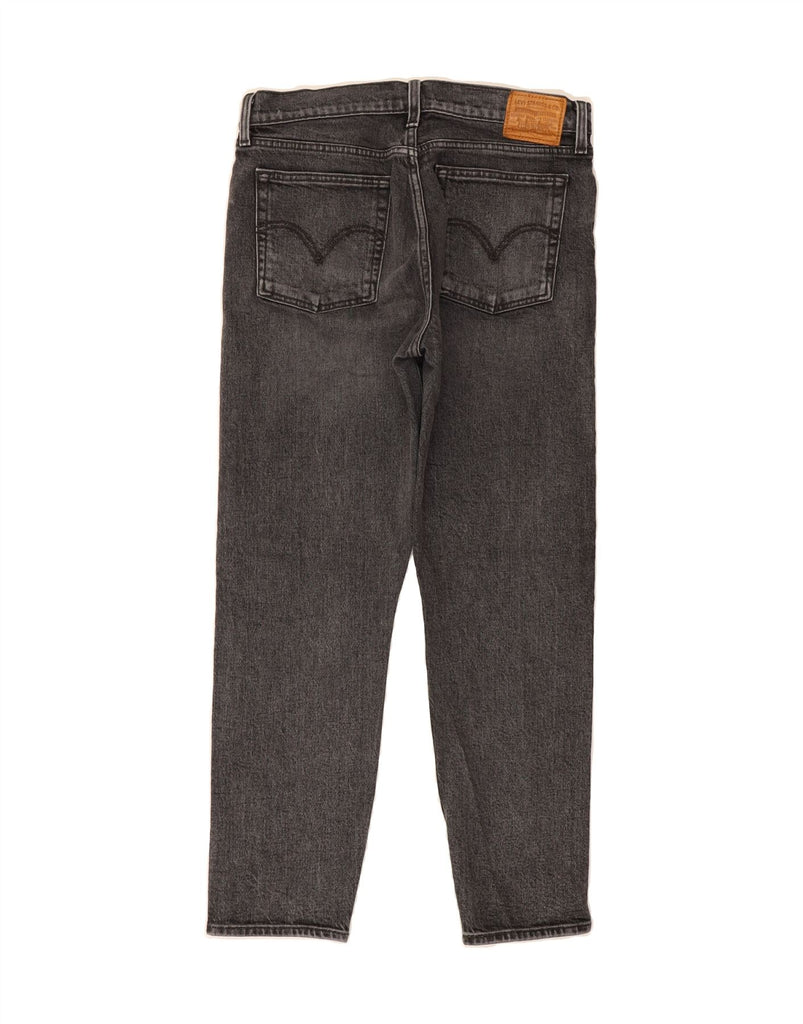 LEVI'S Womens Wedgie Cropped Jeans W30 L26 Grey Cotton Vintage Levi's and Second-Hand Levi's from Messina Hembry 