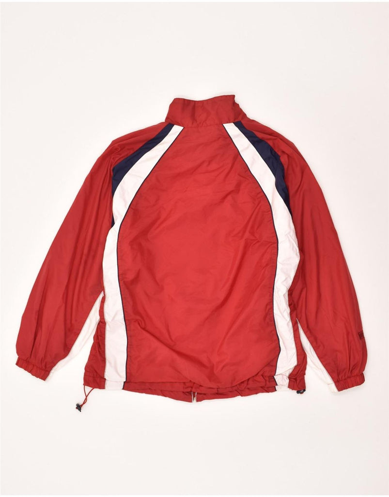 WILSON Mens Rain Jacket UK 40 Large Red Colourblock Nylon | Vintage Wilson | Thrift | Second-Hand Wilson | Used Clothing | Messina Hembry 