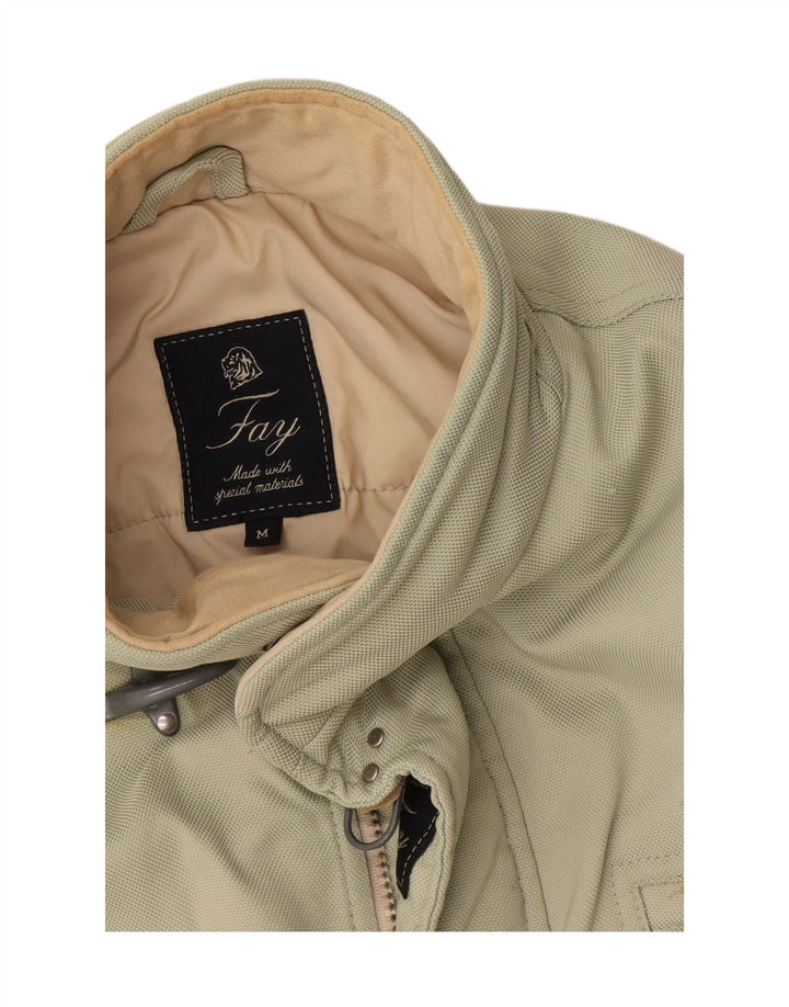 Fay Mens Utility Jacket UK 38 Medium Green