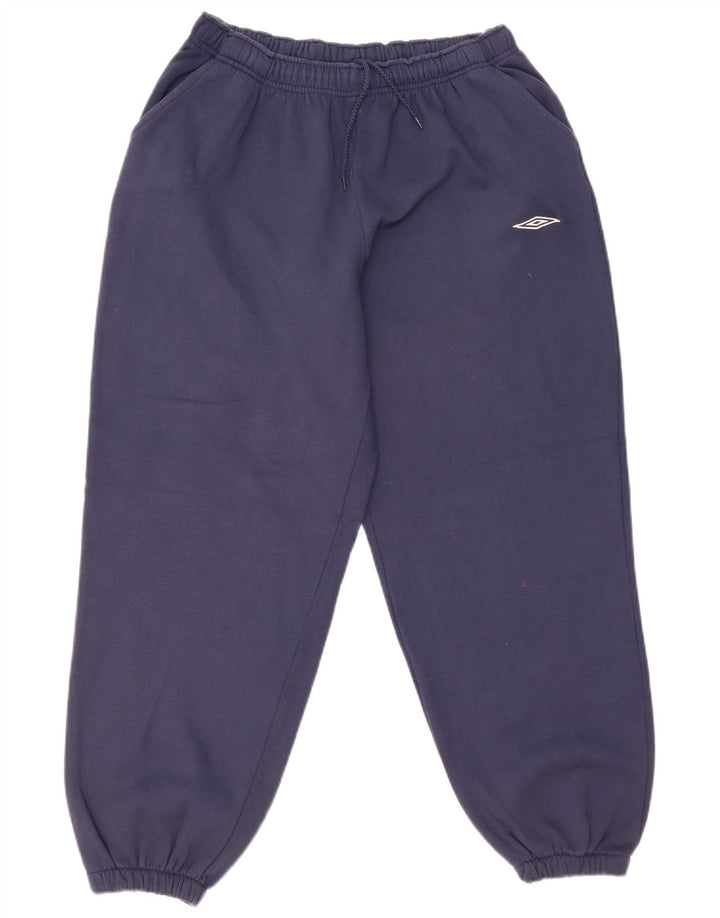 Umbro Mens Tracksuit Trousers Joggers XL Navy Blue Polyester