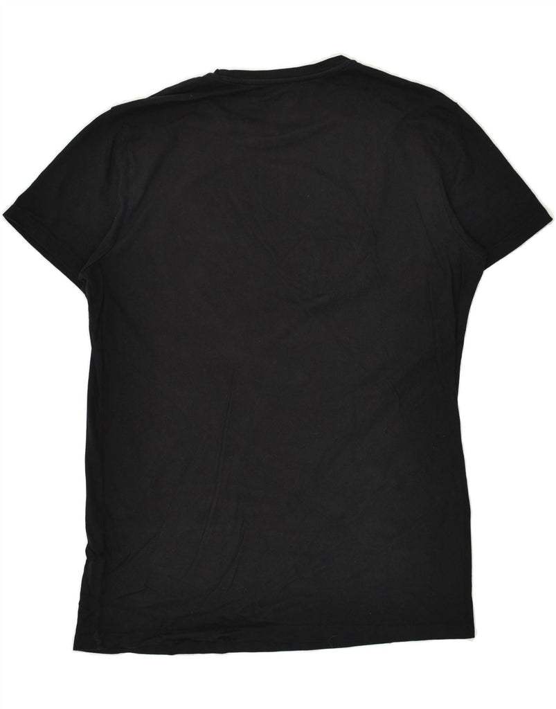 DIESEL Mens T-Shirt Top Medium Black Cotton | Vintage Diesel | Thrift | Second-Hand Diesel | Used Clothing | Messina Hembry 