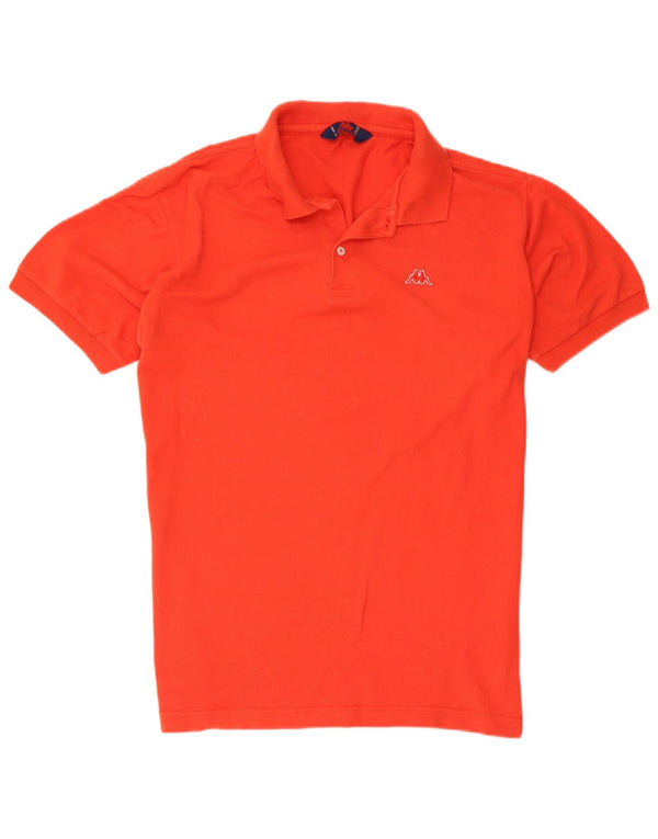 Kappa Mens Polo Shirt Large Red Cotton