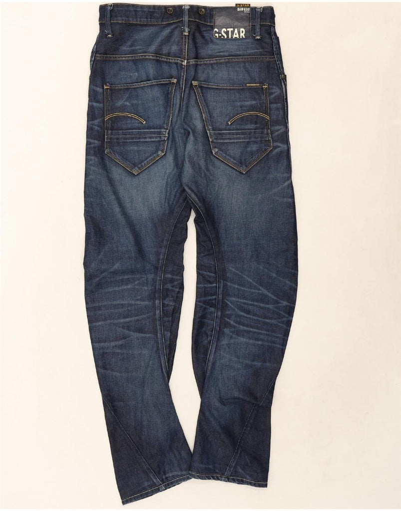 G-STAR Mens Banana Straight Jeans W30 L34 Navy Blue Cotton Vintage G-Star and Second-Hand G-Star from Messina Hembry 