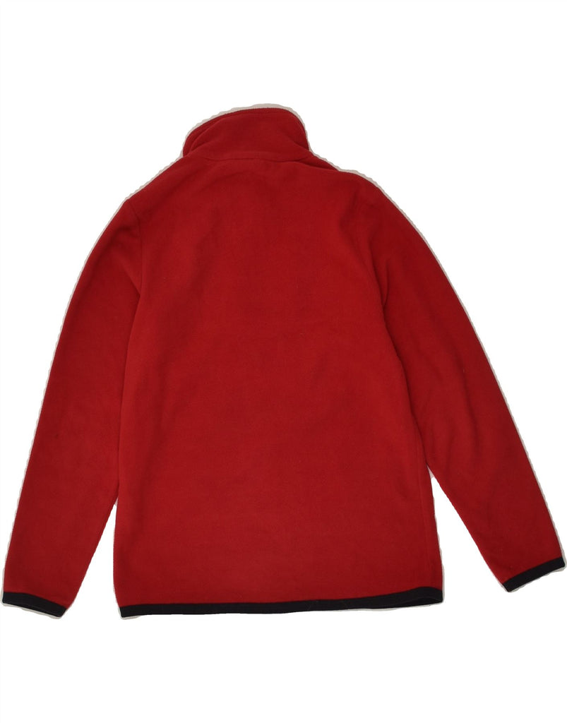 LOTTO Boys Zip Neck Fleece Jumper 7-8 Years XS  Red Polyester | Vintage Lotto | Thrift | Second-Hand Lotto | Used Clothing | Messina Hembry 