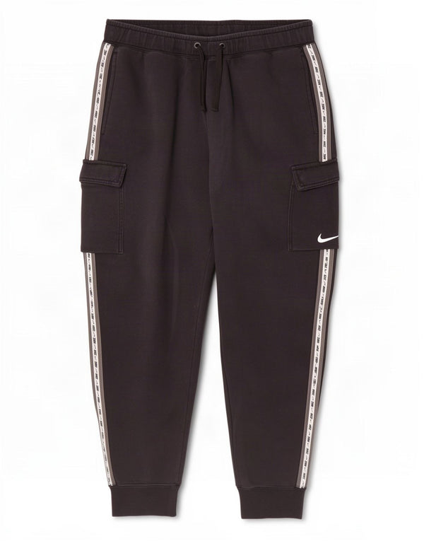 Nike Mens Cargo Graphic Tracksuit Trousers Joggers XL Black Colourblock