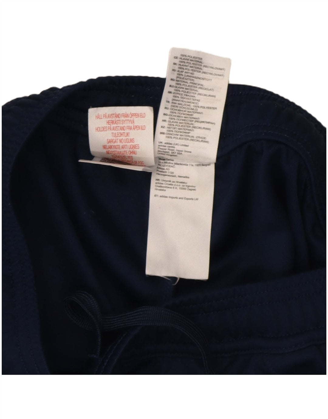 Adidas Boys Tracksuit Trousers 13-14 Years Navy Blue