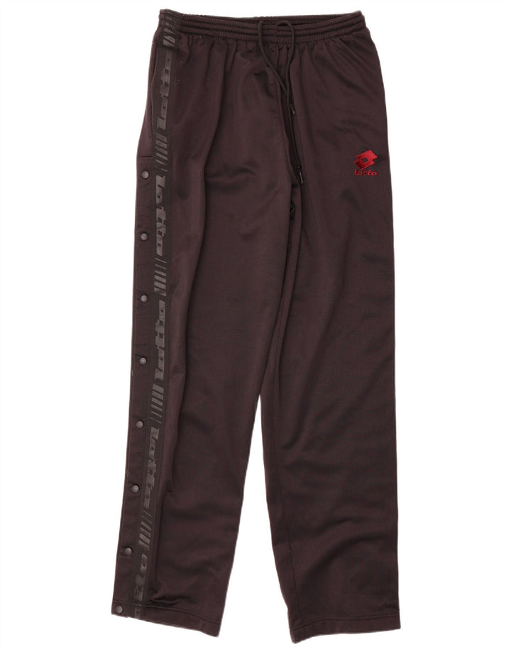 Lotto Mens Graphic Tracksuit Trousers Medium  Black