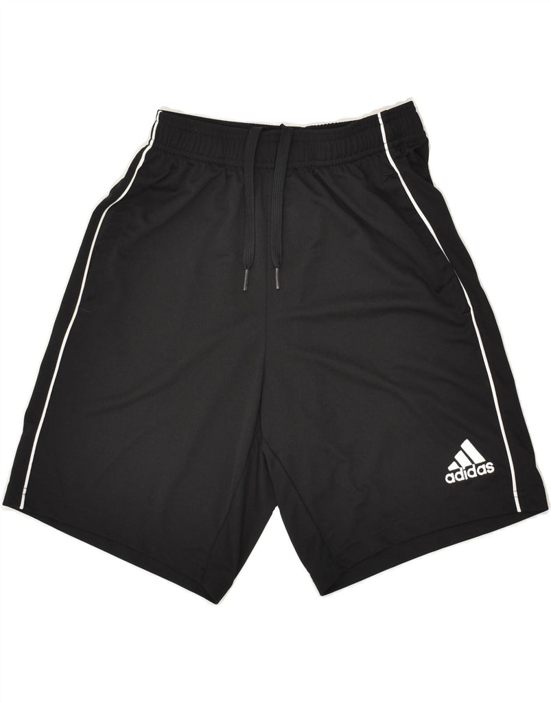 ADIDAS Mens Aeroready Sport Shorts Small Black Polyester | Vintage Adidas | Thrift | Second-Hand Adidas | Used Clothing | Messina Hembry 