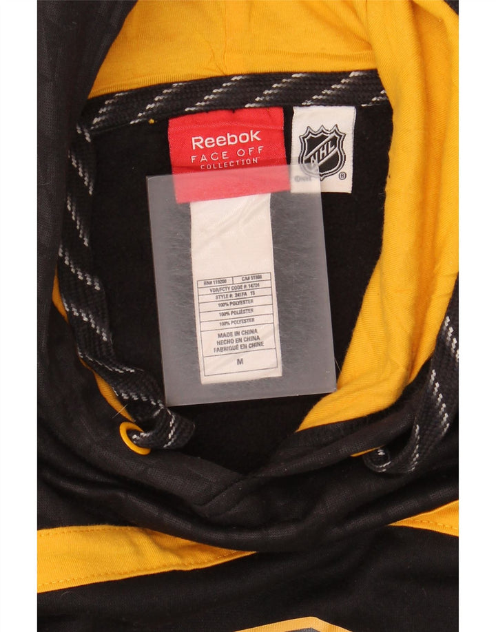 Reebok Mens Nashville Predators Hoodie Jumper Medium Black Colourblock