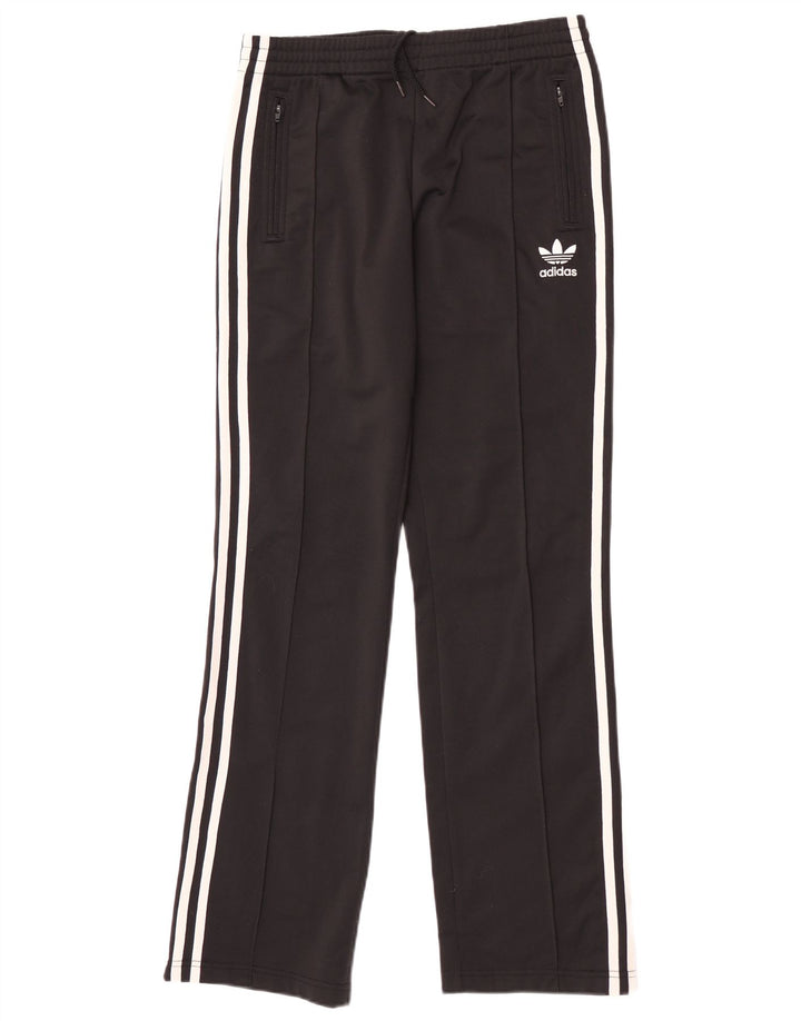 Adidas Womens Tracksuit Trousers EU 38 Medium Black Polyester
