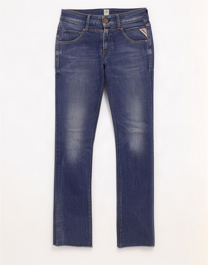 Replay Womens Slim Jeans W25 L32 Blue