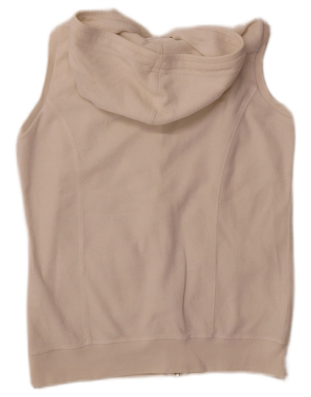 Champion Womens Heritage Fit Zip Hoodie Sweater UK 14 Medium White