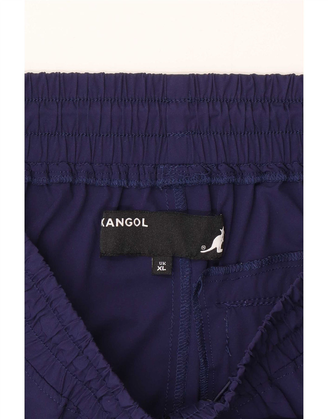 Kangol Mens Cargo Sport Shorts XL Navy Blue Nylon