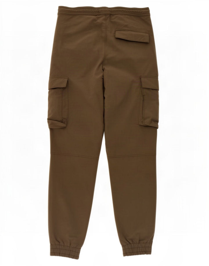 Zara Mens Cargo Tracksuit Trousers Joggers Medium Khaki